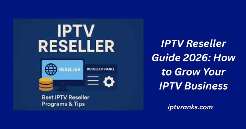 IPTV Reseller Panel